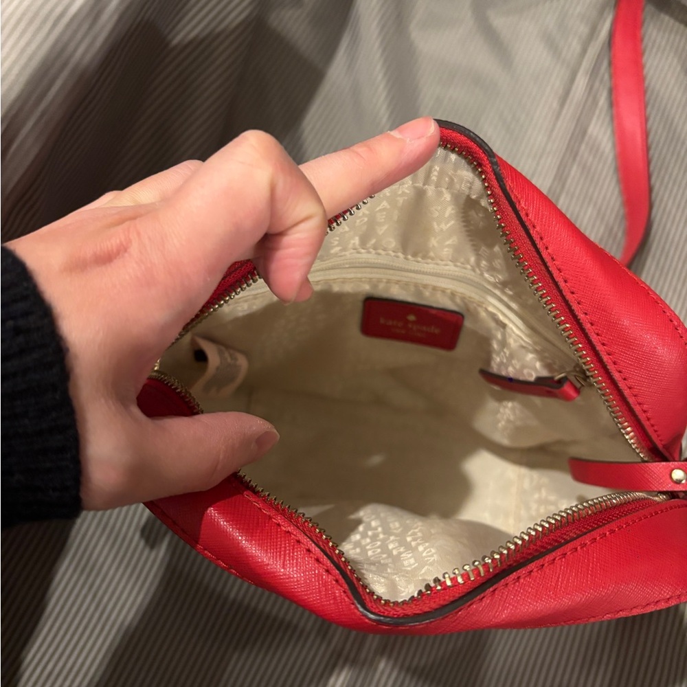 Kate spade crossbody bag red - Picture 6 of 6
